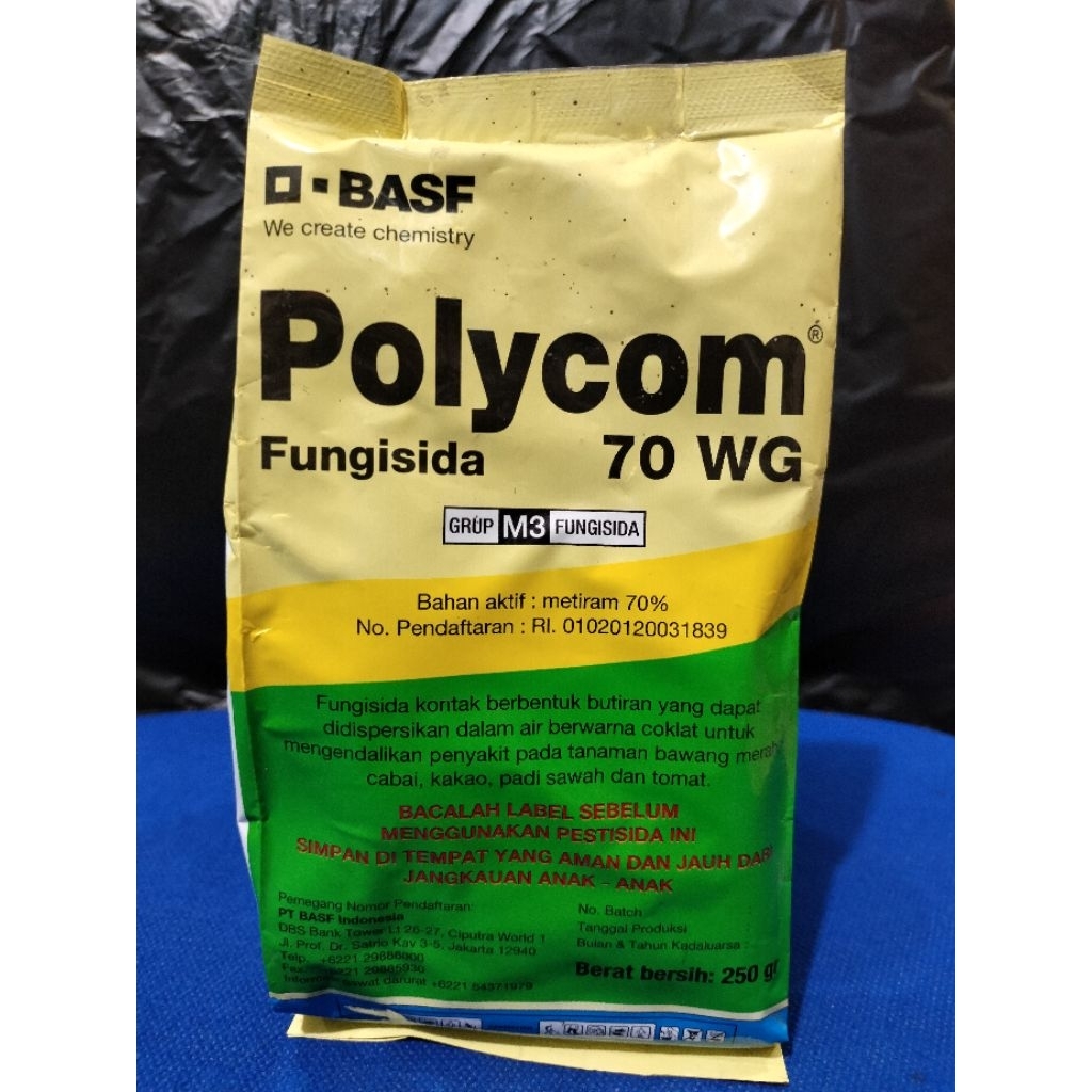 fungisida kontak POLYCOM 70 WG 250 gram