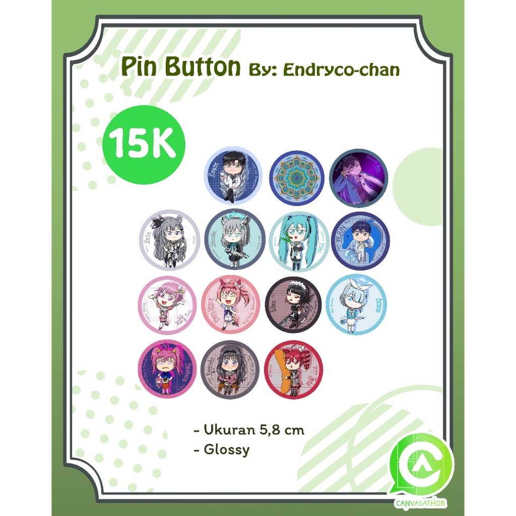Harga PIN Button Anime Terbaru Mei 2026 | BigGo Indonesia