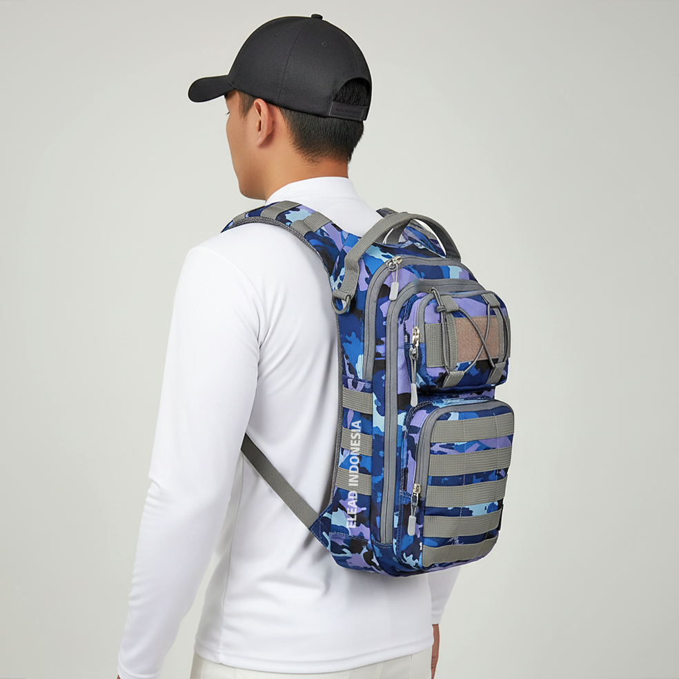 DLTA Pro SKY - TNI AU Tas Ransel Loreng Jatah TNI Terbaru Tas Ransel Kerja Mini Original