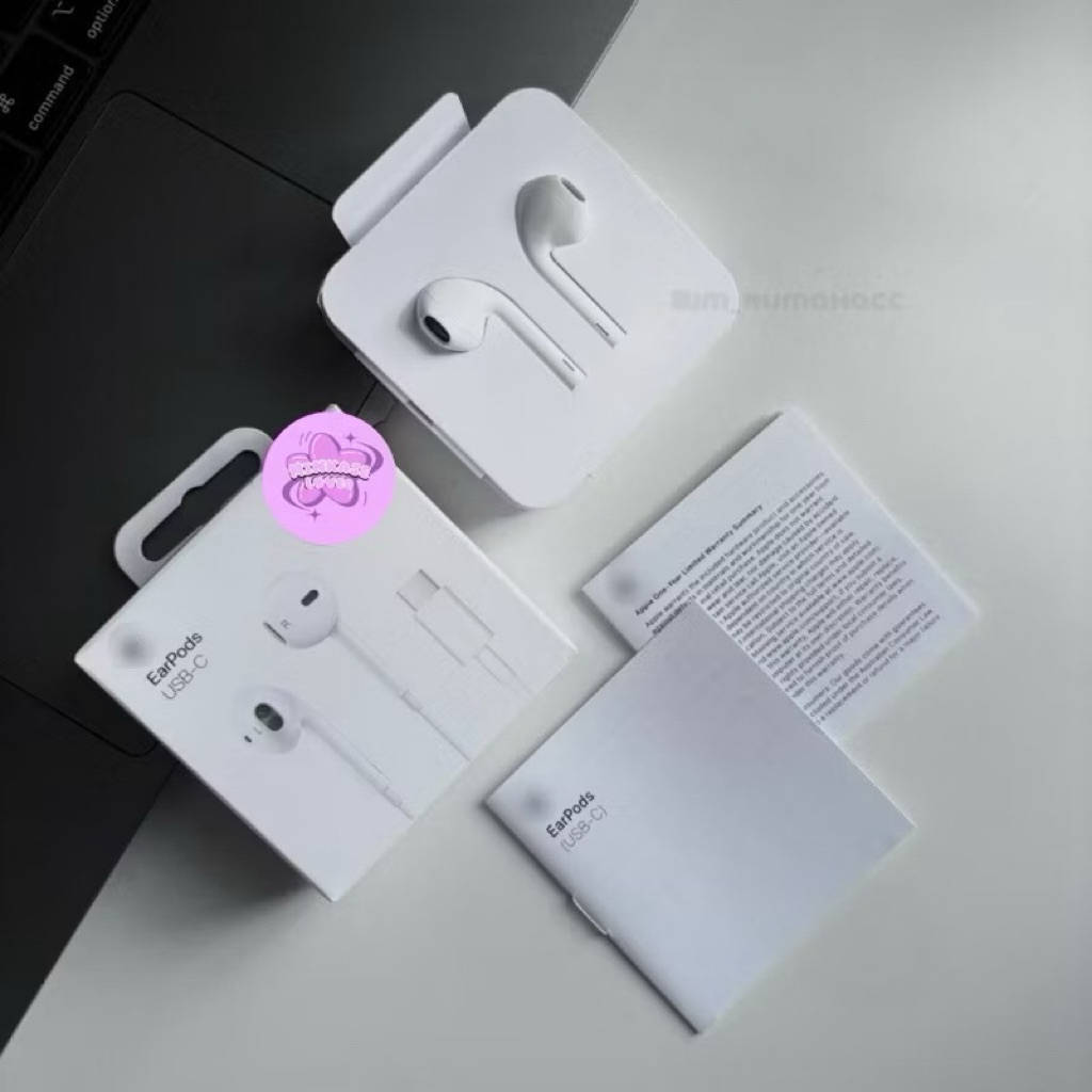 [NON BLUETOOTH ORIGINAL] HEADSET LIGHTNING/EARPODS TYPE C / EARPODS USB C / EARPHONE TYPE C FO