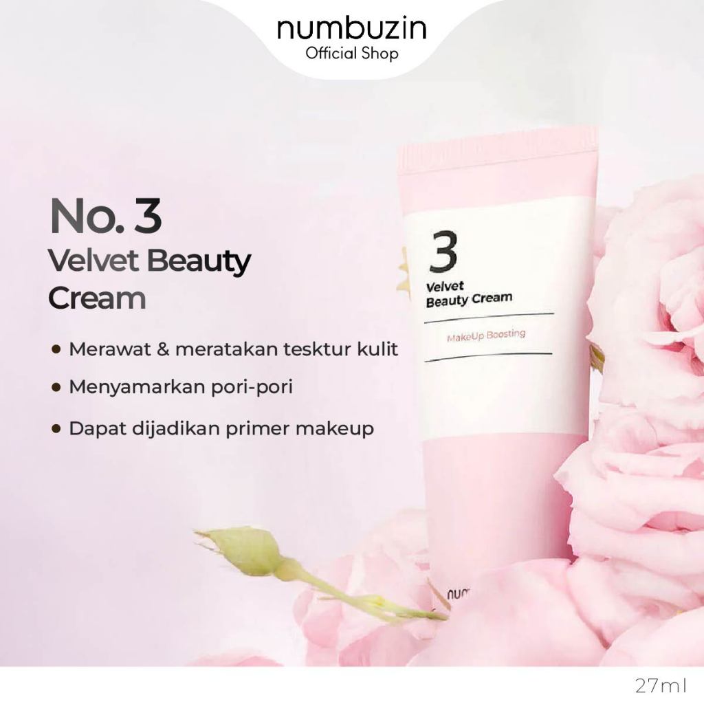 [NEAR ED] Numbuzin No. 3 Velvet Beauty Cream 60ml