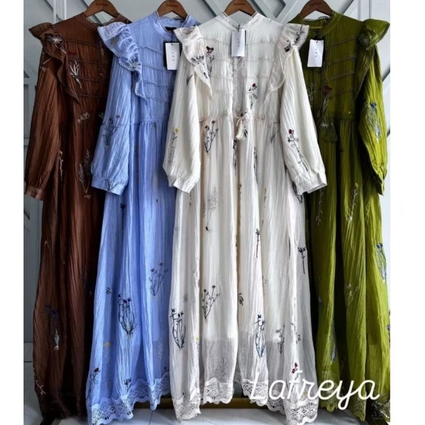 Dress gamis athena lafreya
