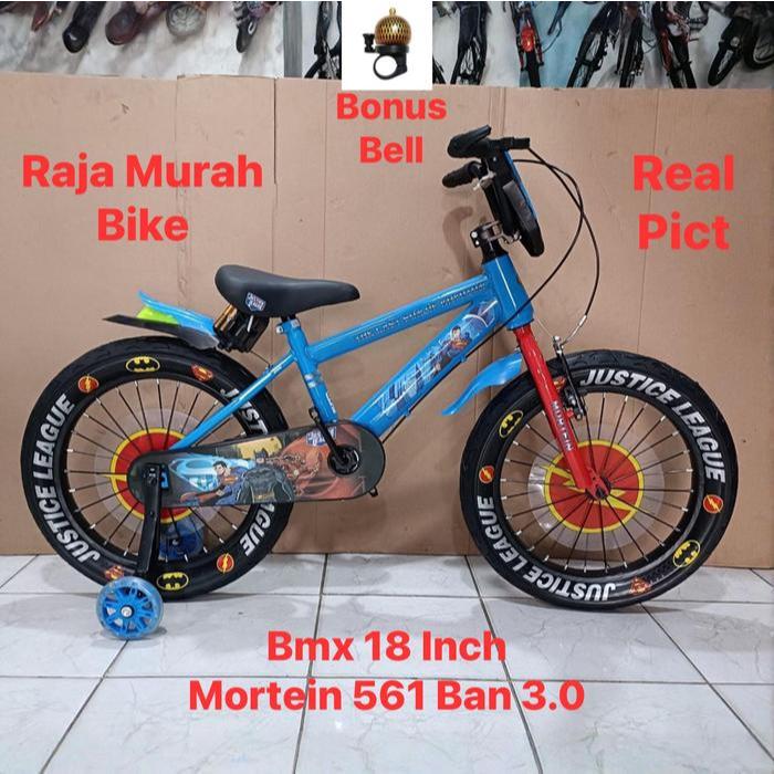 Sepeda Anak Laki Laki 18 Inch Mortein 561 Sepeda Anak Bmx Mortein 561 Pmb Ban Jumbo 3.0