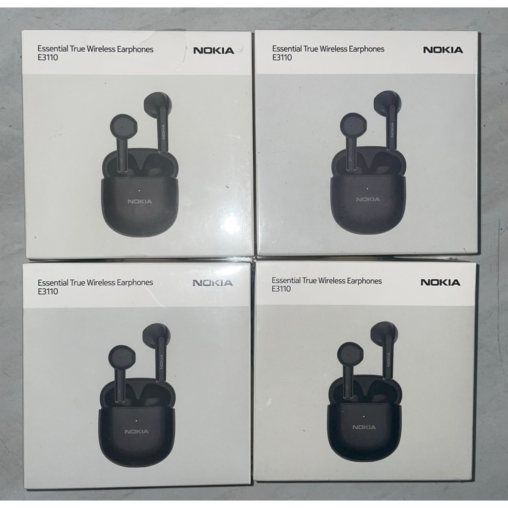 Nokia E3110 TWS Earphone Bluetooth – Suara Jernih, Ringan & Stylish