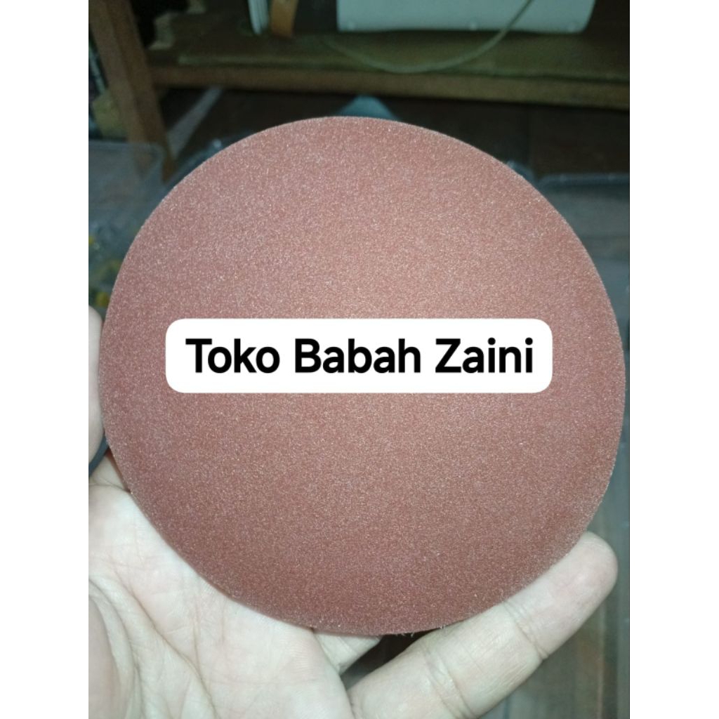 2pcs AMPLAS BULAT VELCRO 4 INCH 240GRIT