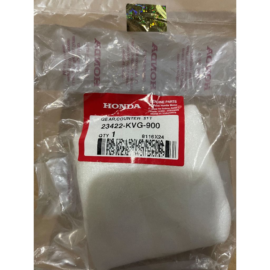 23422 KVG 900 Gear Counter 51T Honda Vario 110 Karburator