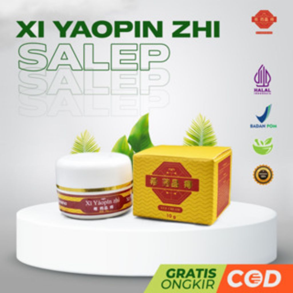 XI YAOPIN ZHI Obat Herbal Wasir Ambeien Ambeyen XI YAOPIN ZHI Cream Isi 10gram Asli Herbal BPOM