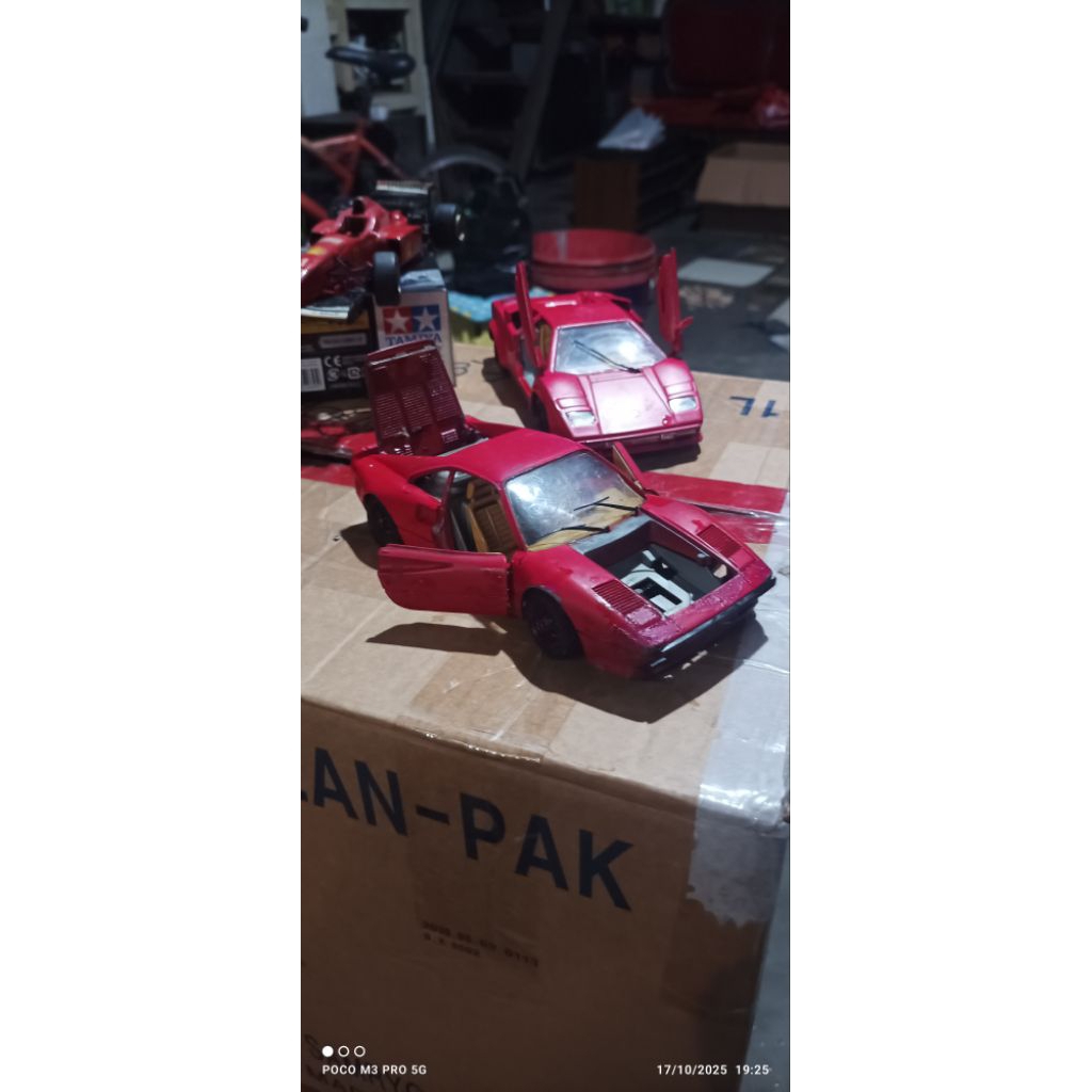 diecast miniatur mobil reli toyota