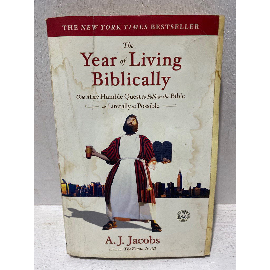 Buku Original THE YEAR OF LIVING BIBLICALLY - A.J.JACOBS