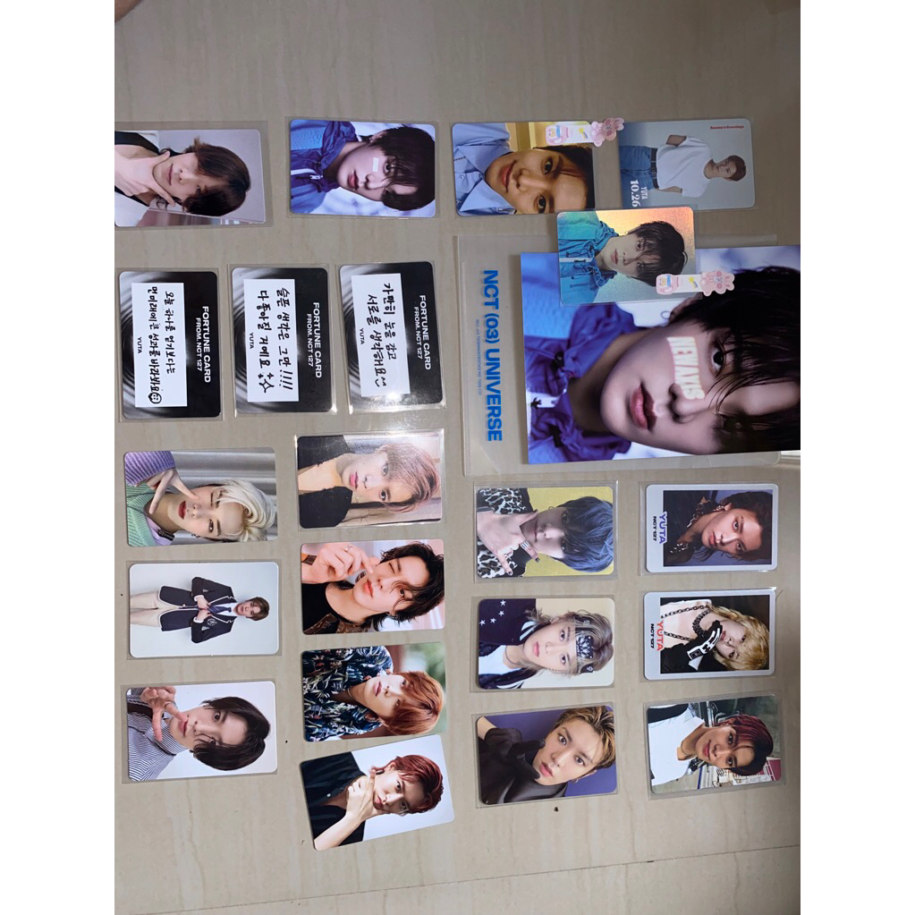 TAKE ALL YUTA PHOTOCARD OFFICIAL