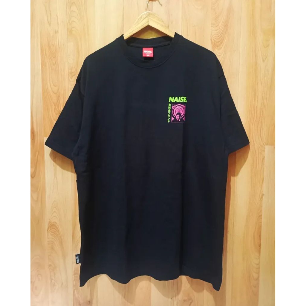 Kaos Cowok Naise KL Hitam, ORI, Second