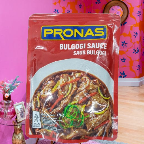 PROMO Pronas PRONAS Bulgogi Sauce Saus Korea Korean Daging Meat Refill Pouch Kemasan Isi Ulang 175gr