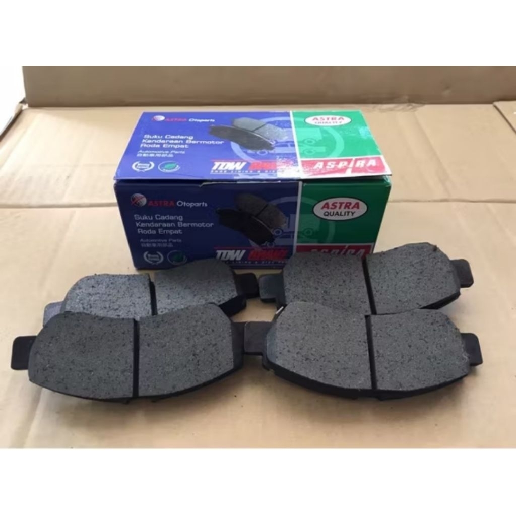 Aspira TDW Kampas rem depan/brake pad Avanza/Xenia/Terios