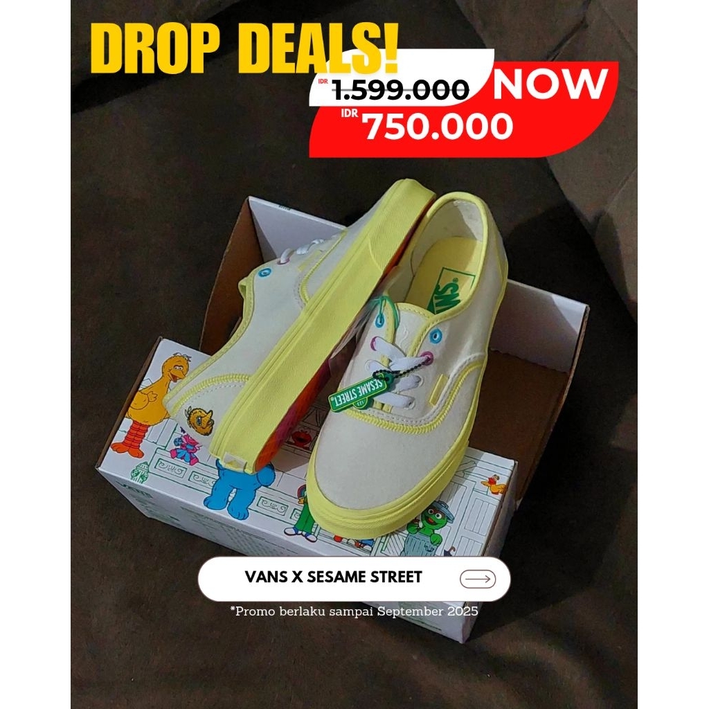 Authentic x Sesame Street