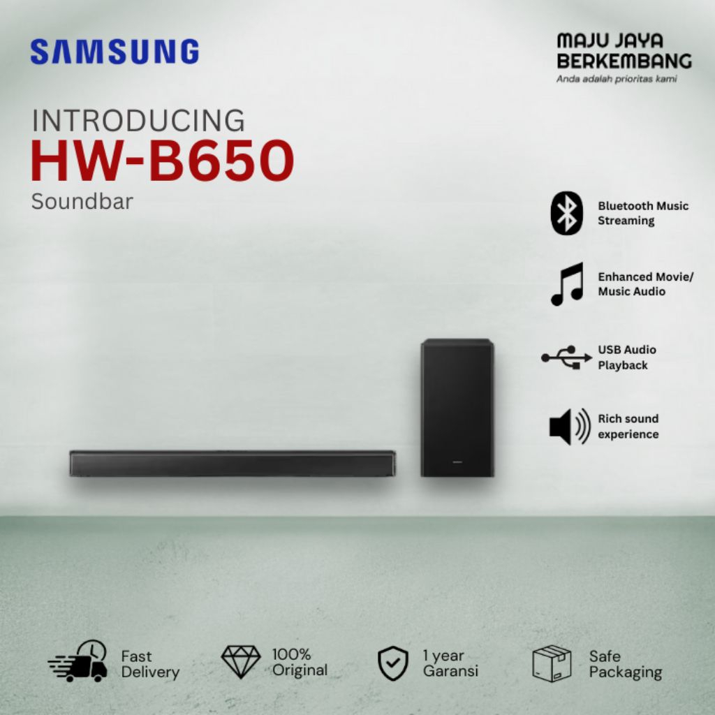 SAMSUNG SOUNDBAR HWB650/HW B650/ HW-B650