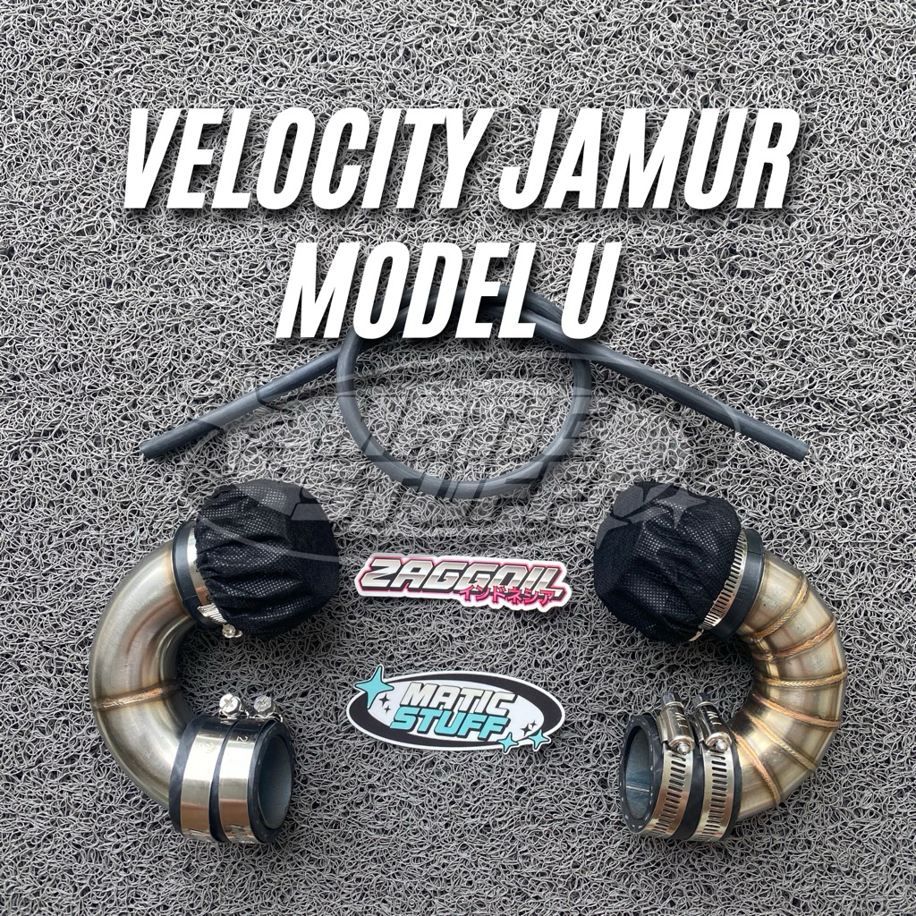 Model U Open filter jamur, velocity jamur FREE SEANG HAWA [Open Filter Udara] (aerox old/new, nmax n