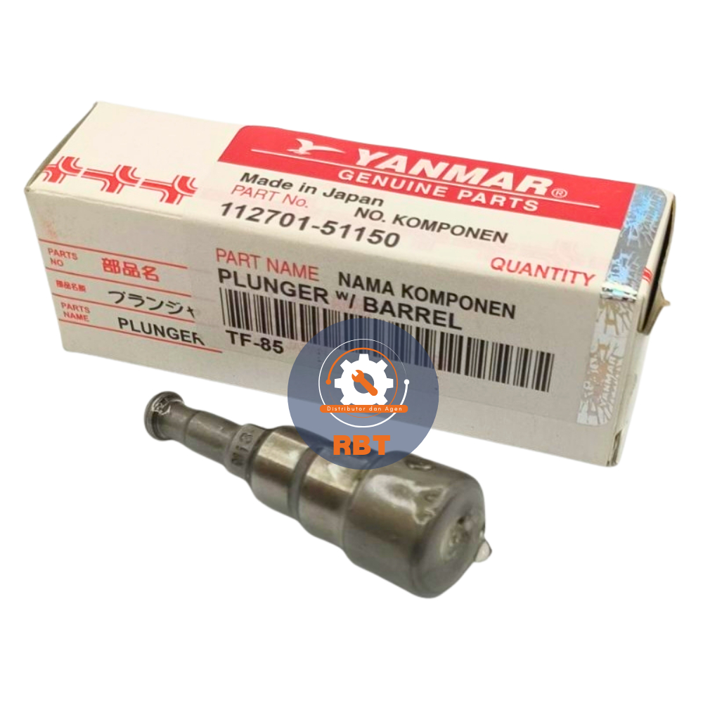 TF85 Plunger N3 Yanmar - Plunger w/ Barrel Yanmar Diesel N3 TF75 TF85