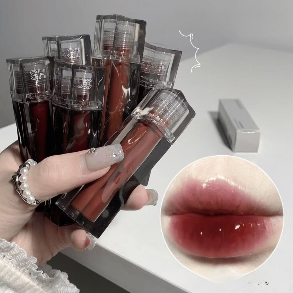 IX-NI,M // S MIROR SHAQINUO // SHAQINUO Glossy Mirror Lip Glaze // Lip Glaze