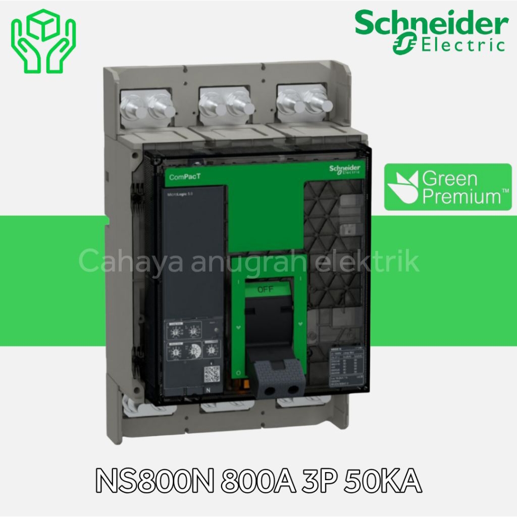 MCCB SCHNEIDER NS800N 800A 3 POLE 50KA / MCCB NS800N 800A 3P 50KA ORIGINAL