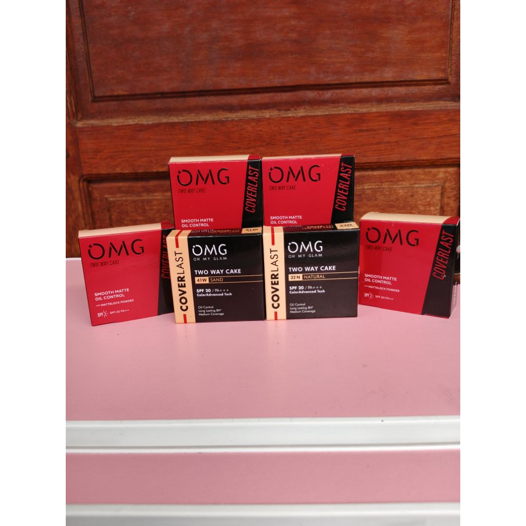 OMG Oh My Glam Coverlast Two Way Cake