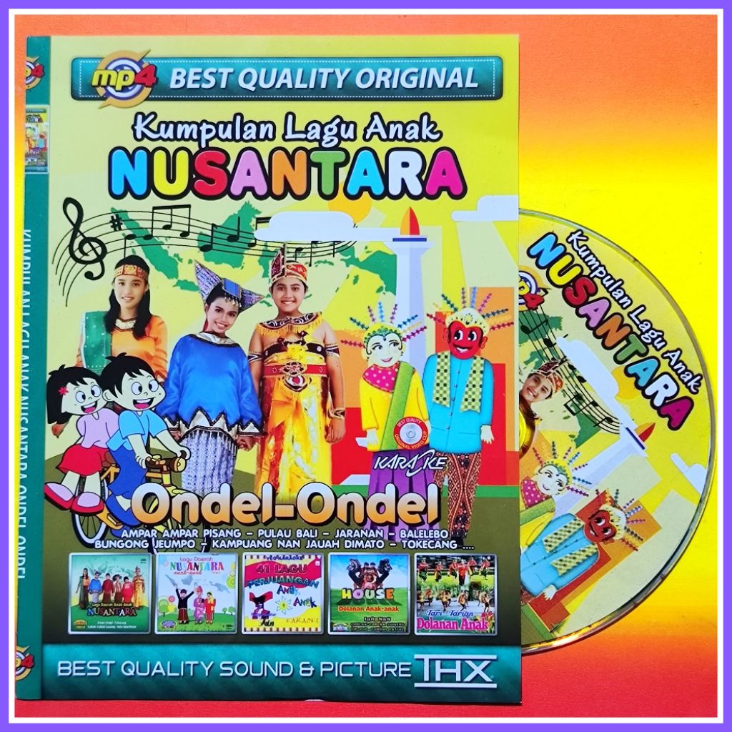 Kaset MP5 Video Musik 92 Kumpulan Lagu Anak Anak Nusantara Campuran Album Pilihan Terlaris Dan Terpo