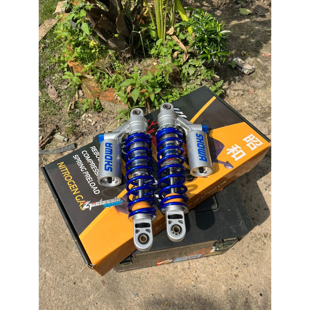Shock Showa Belakang Moge Showa Kuning Biru import Double Click PnP CB GL MP Tiger