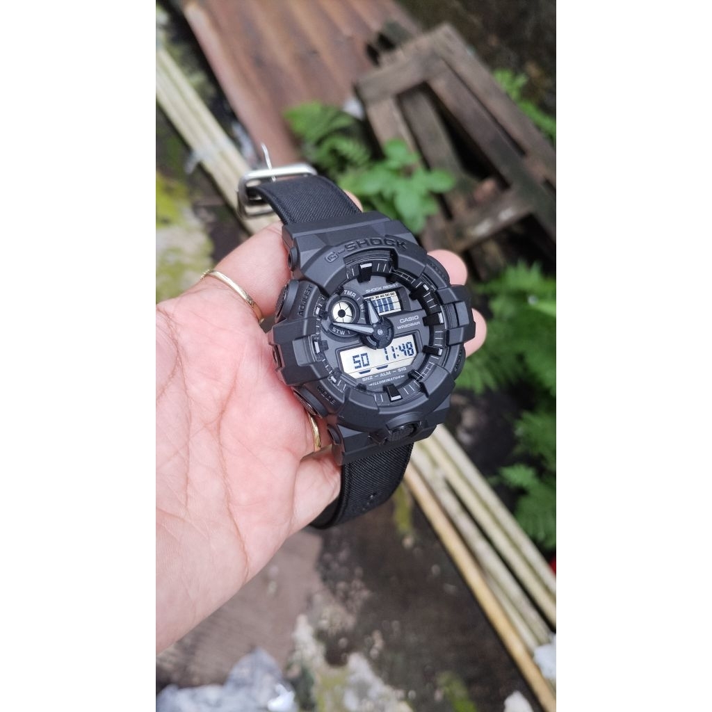 jam G-Shock GA-700BCE second
