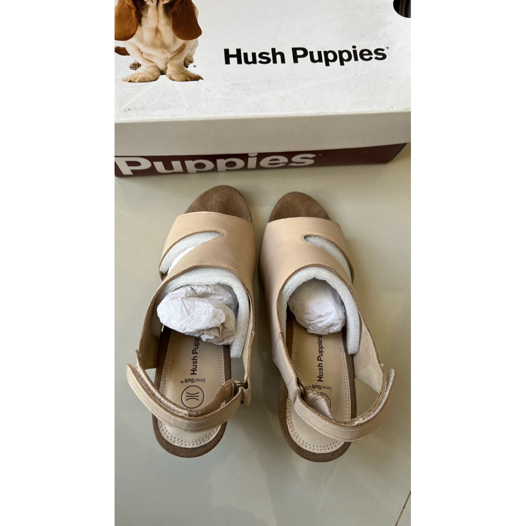 Preloved Sepatu Sandal Heels ORI Hush Puppies