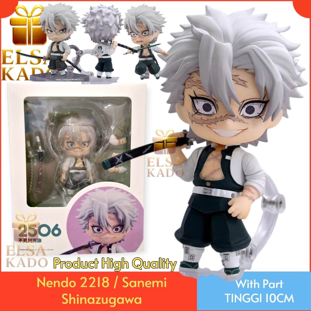 Nendoroid Sanemi Shinazugawa 2506 Demon Slayer Kimetsu no Yaiba Action Figure Anime Chibi
