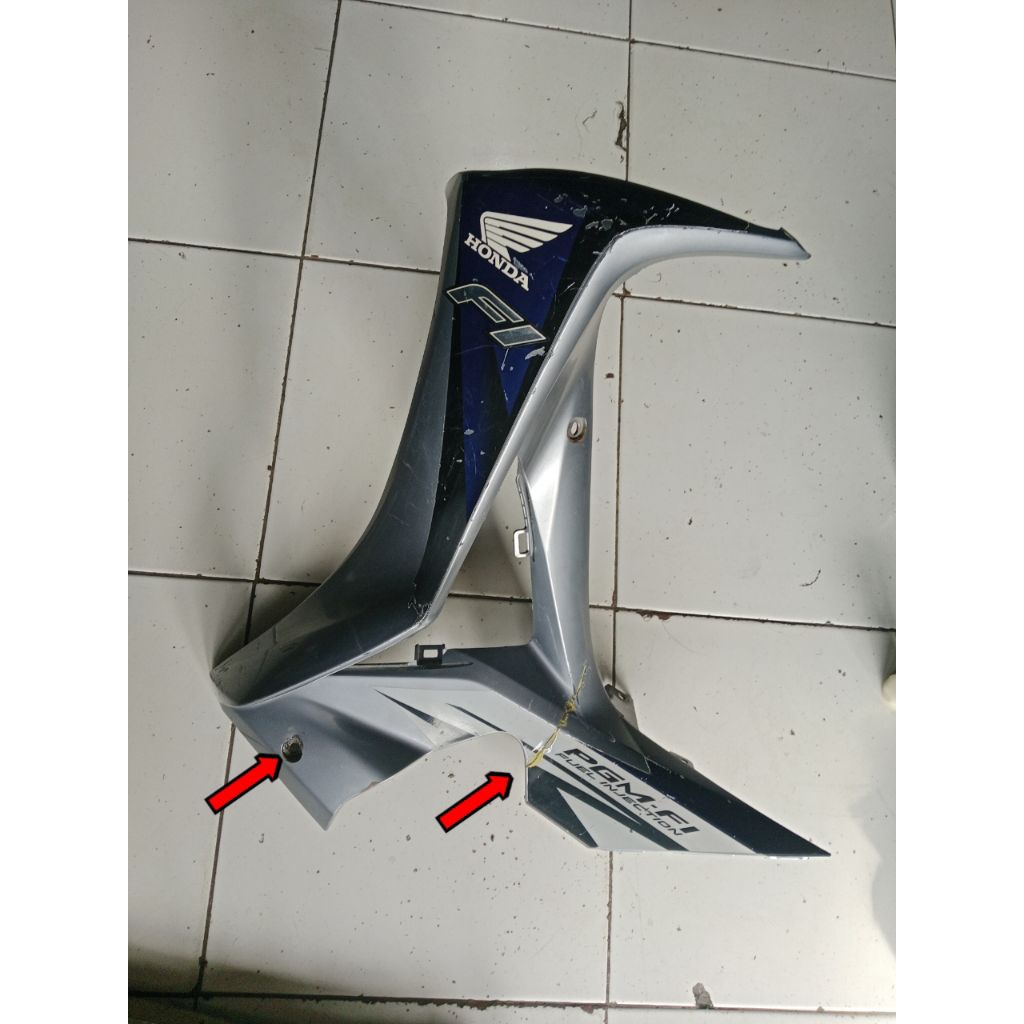 sayap kiri Supra X 125 helm in bekas original