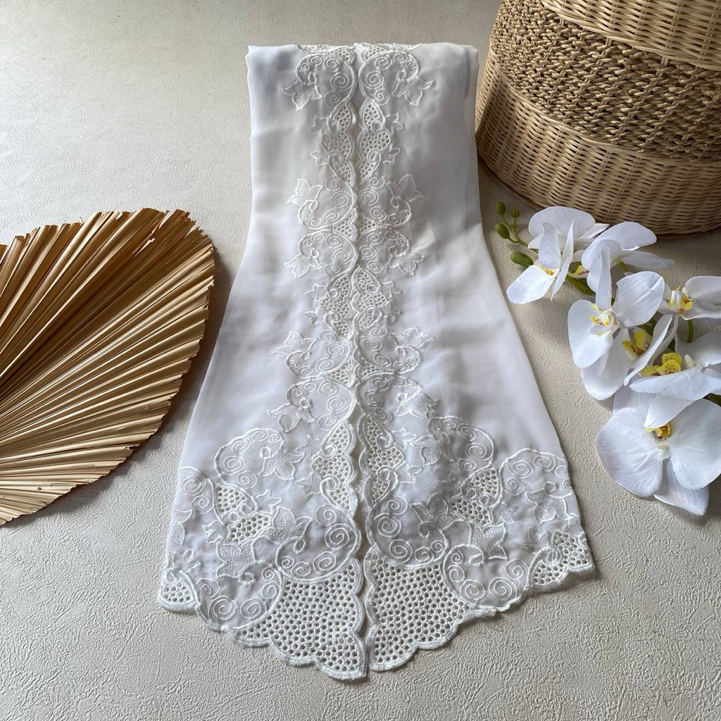 KEBAYA SIFON BORDIR MOTIF BALI UKIR