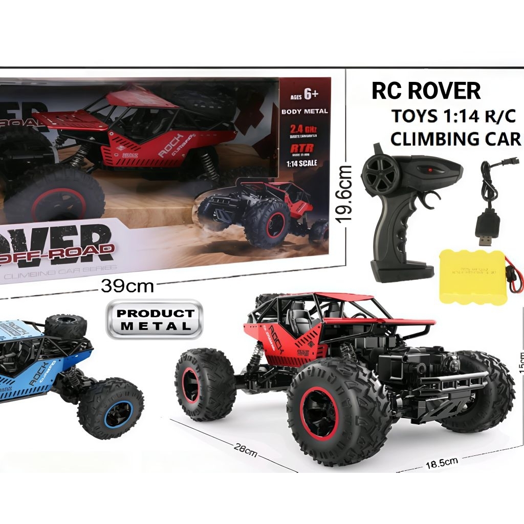 Mobil Remot RC Rover Off Road skala 1:14 4WD