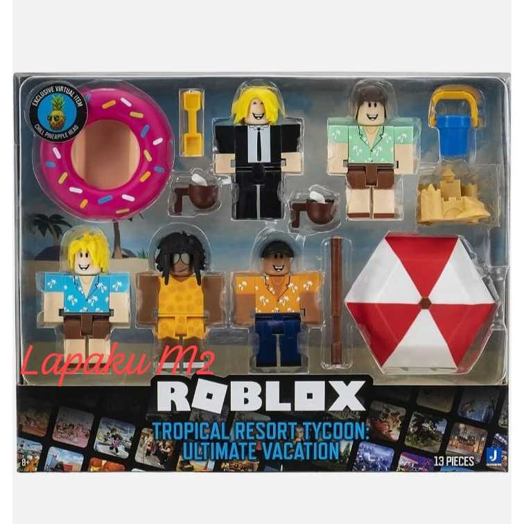 Roblox Figure Multipack Tropical resort Tycoon Ultimate vacation