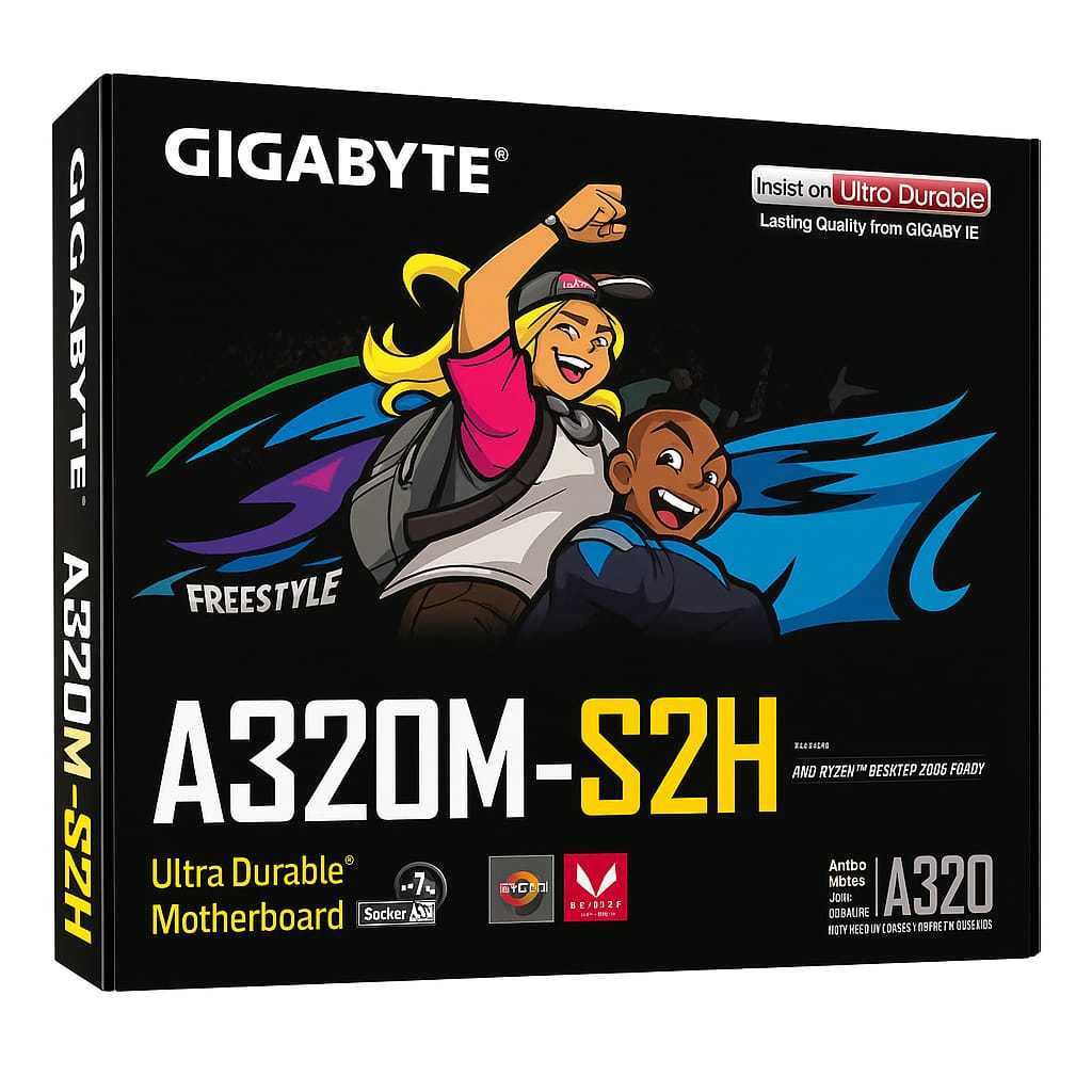 GIGABYTE A320M-S2H DDR4 SOCKET AM4 (NEW)