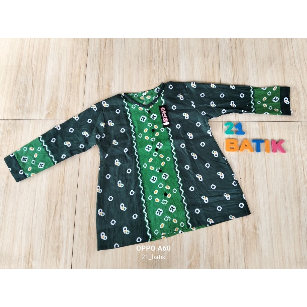 BLus batik anak REMAJA trendy. atasan batik anak