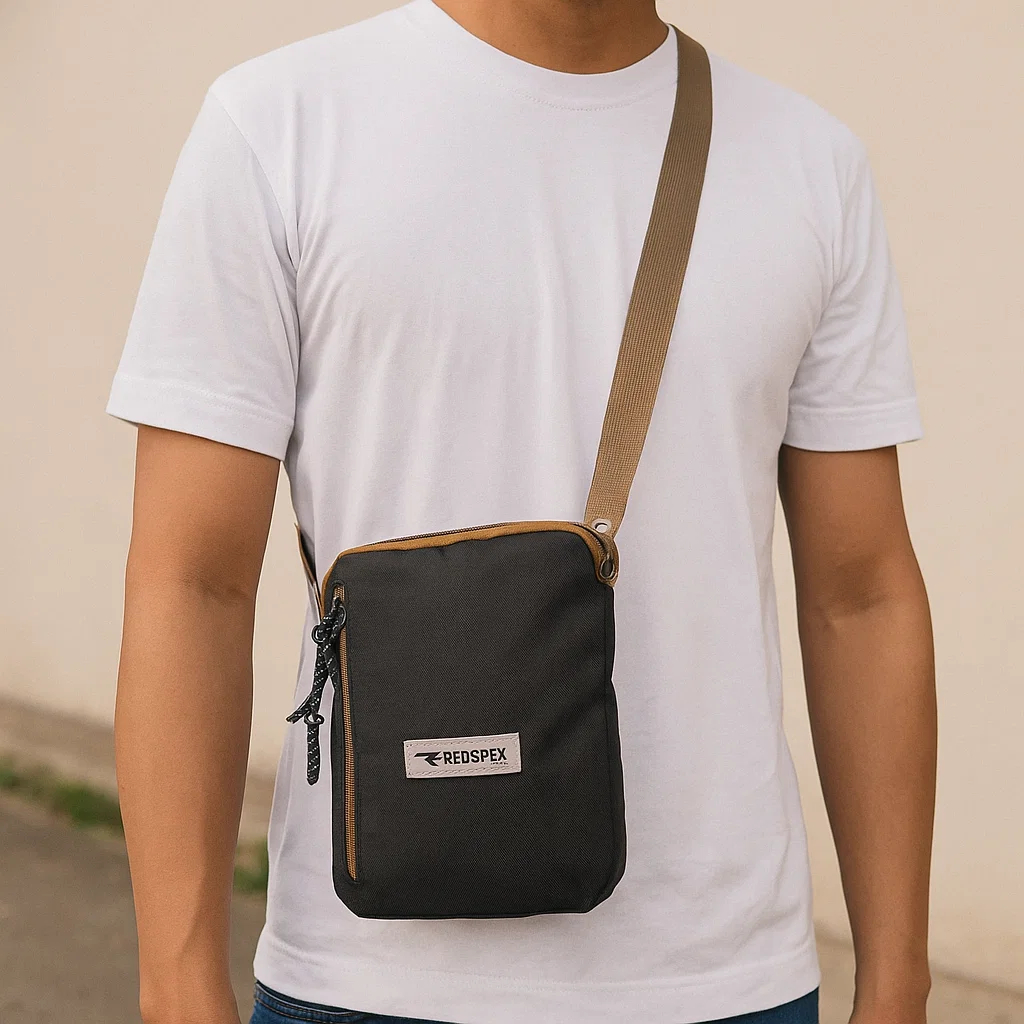 Tas Selempang Sling Bag Mini / Tas Selempang HP Pria