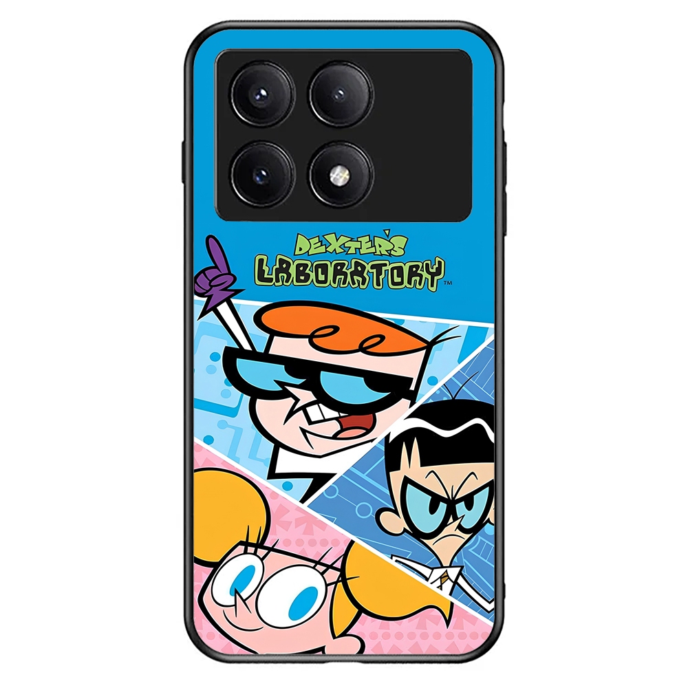 Phone Case POCO X7 X6 X5 X3 PRO GT 4G 5G TPU Rubber Softcase Dexter Dexter's Laboratory