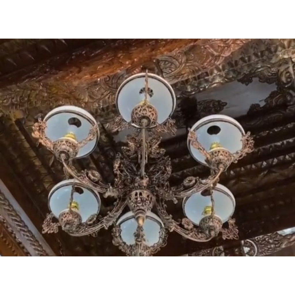 lampu gantung hias antik plafon CABANG 6