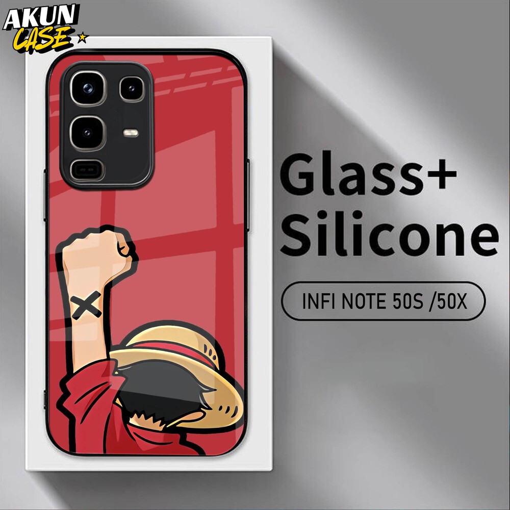 (B21) Softcase Kaca Acrilik For IINFINIX NOTE 50 50S 50X 50 PRO   - AkunCase