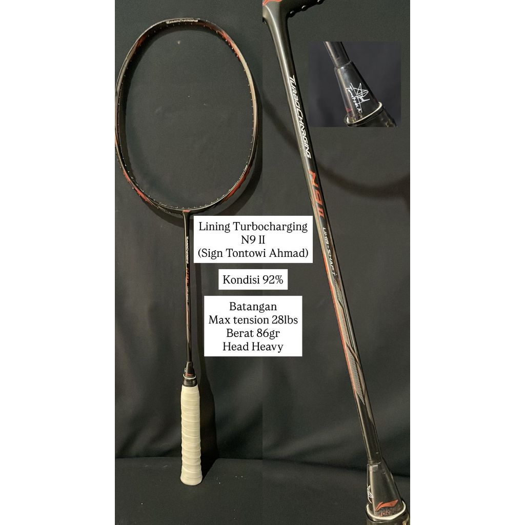 Lining Turbocharging  N9 II (Sign Tontowi Ahmad)