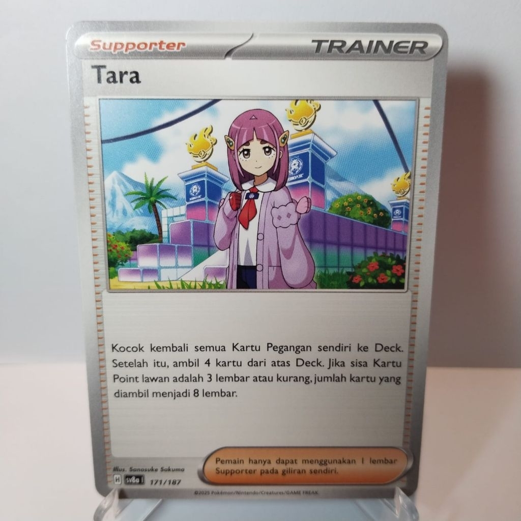 Tara sv8a 171/187 Festival Terastal ex. kartu pokemon card.