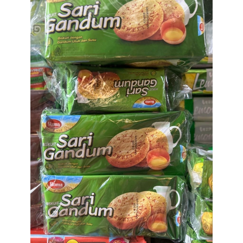 Roma Biskuit Sari Gandum Utuh Dan Susu