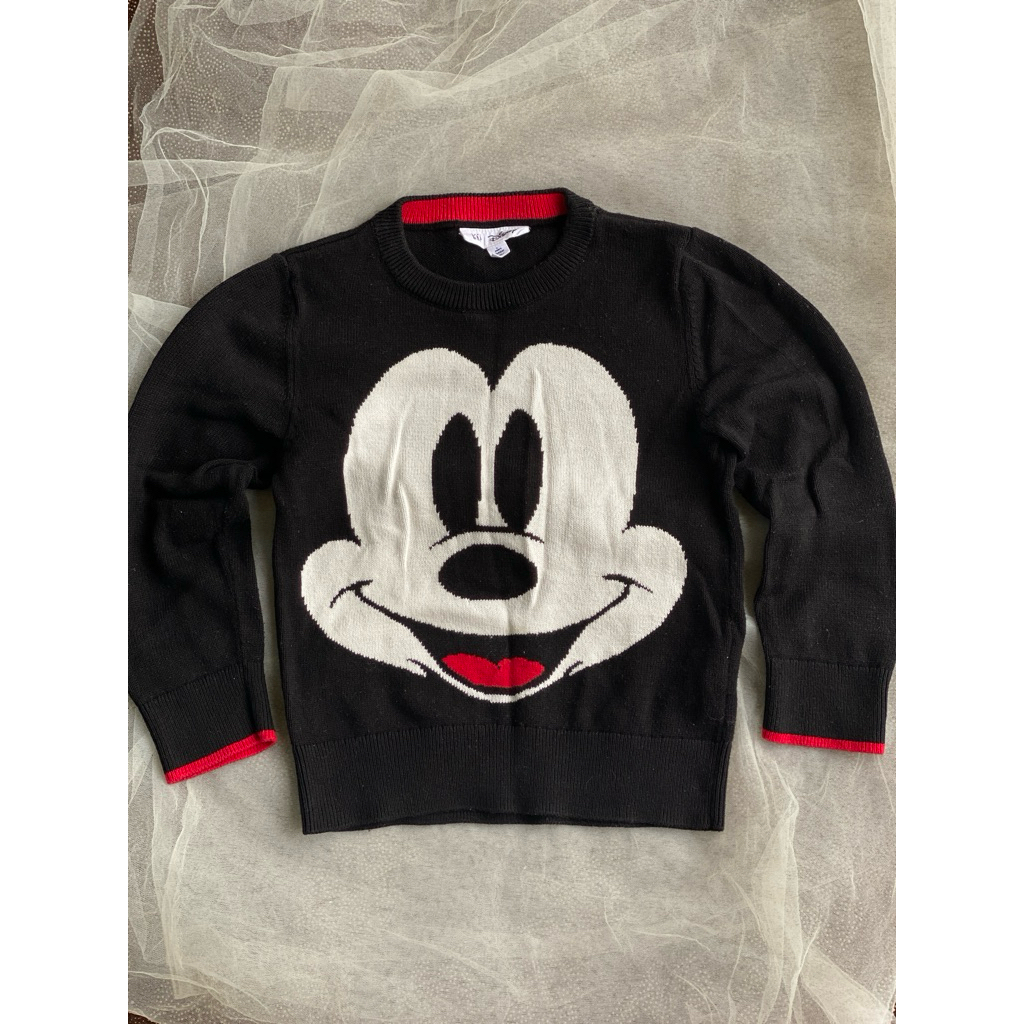 PRELOVED PL sweater rajut adem karakter Miki anak tanggung branded Baby GAGAP size 5T