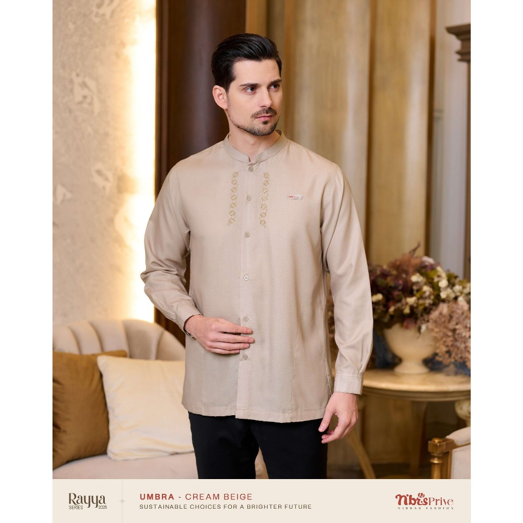 BAJU KOKO PRIA NIBRAS RABBANI KOKO LENGAN PANJANG PROMO 50% SARIMBIT COUPLE KELUARGA