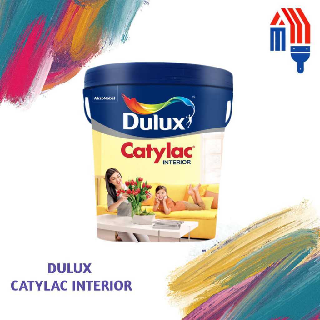 CAT TEMBOK INTERIOR DULUX CATYLAC INTERIOR 25KG PUTIH 1501