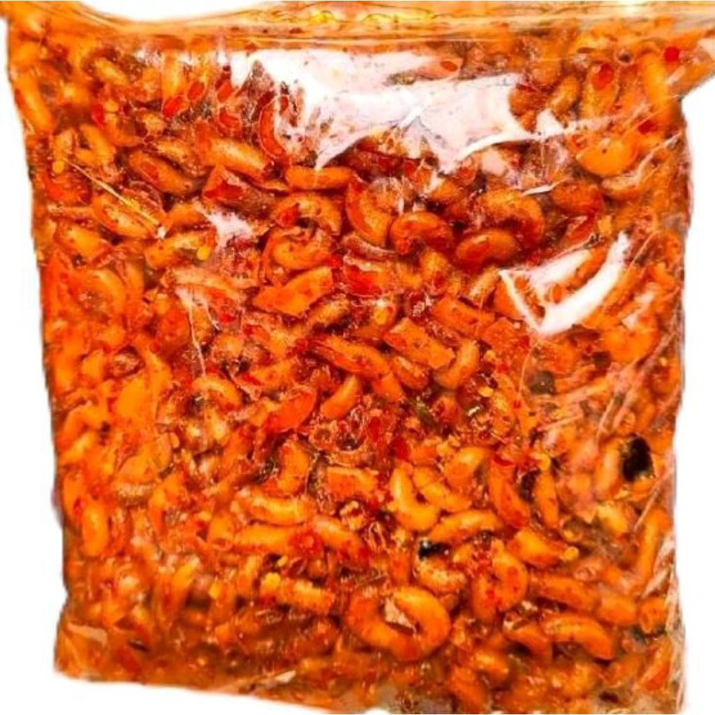 makaroni keriuk pedas daun jeruk makaroni original daun jeruk kemasan 1kg