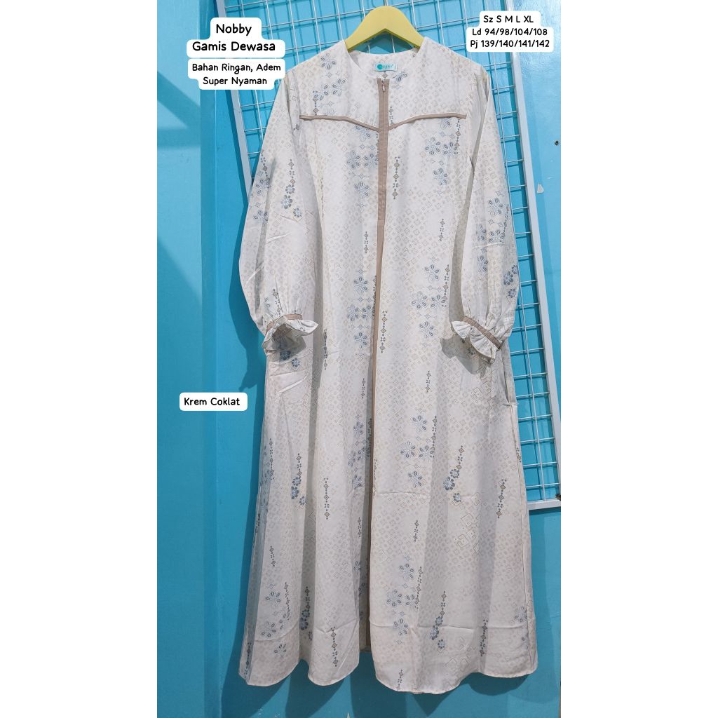 PROMOOOO Gamis Wanita Dewasa Original Brand Nobby