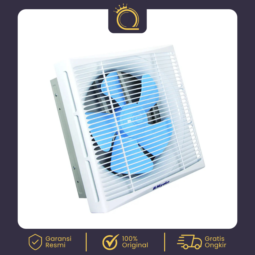 Miyako Ceiling Exhaust Fan 12 Inch KET-1201 Kipas Exhaust Plafon