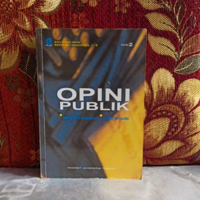 Buku Original OPINI PUBLIK EDISI 2 Betty RFS Soemirat Eddy Yehuda Bekas