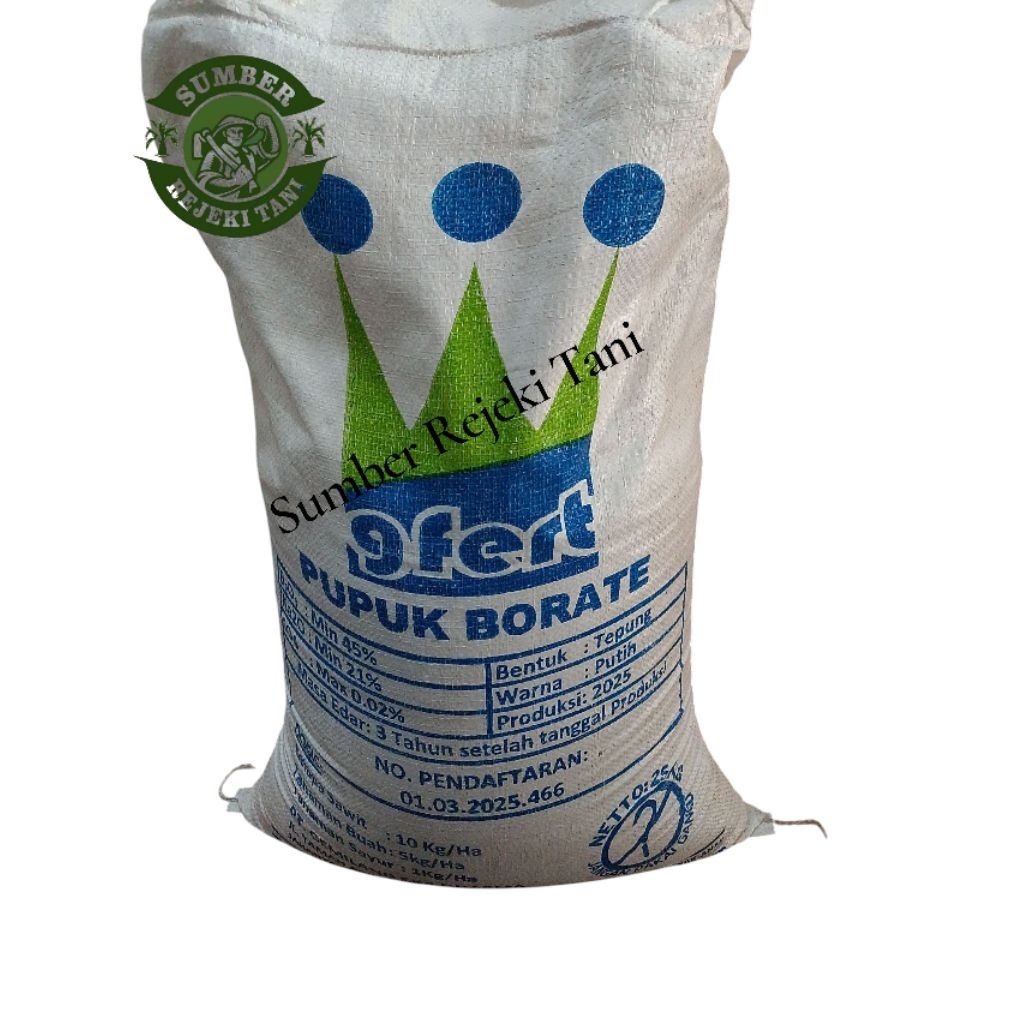 Borat Borate Ex Turkey kemasan repack 1kg